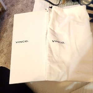 Vince. Box and Dust Bag